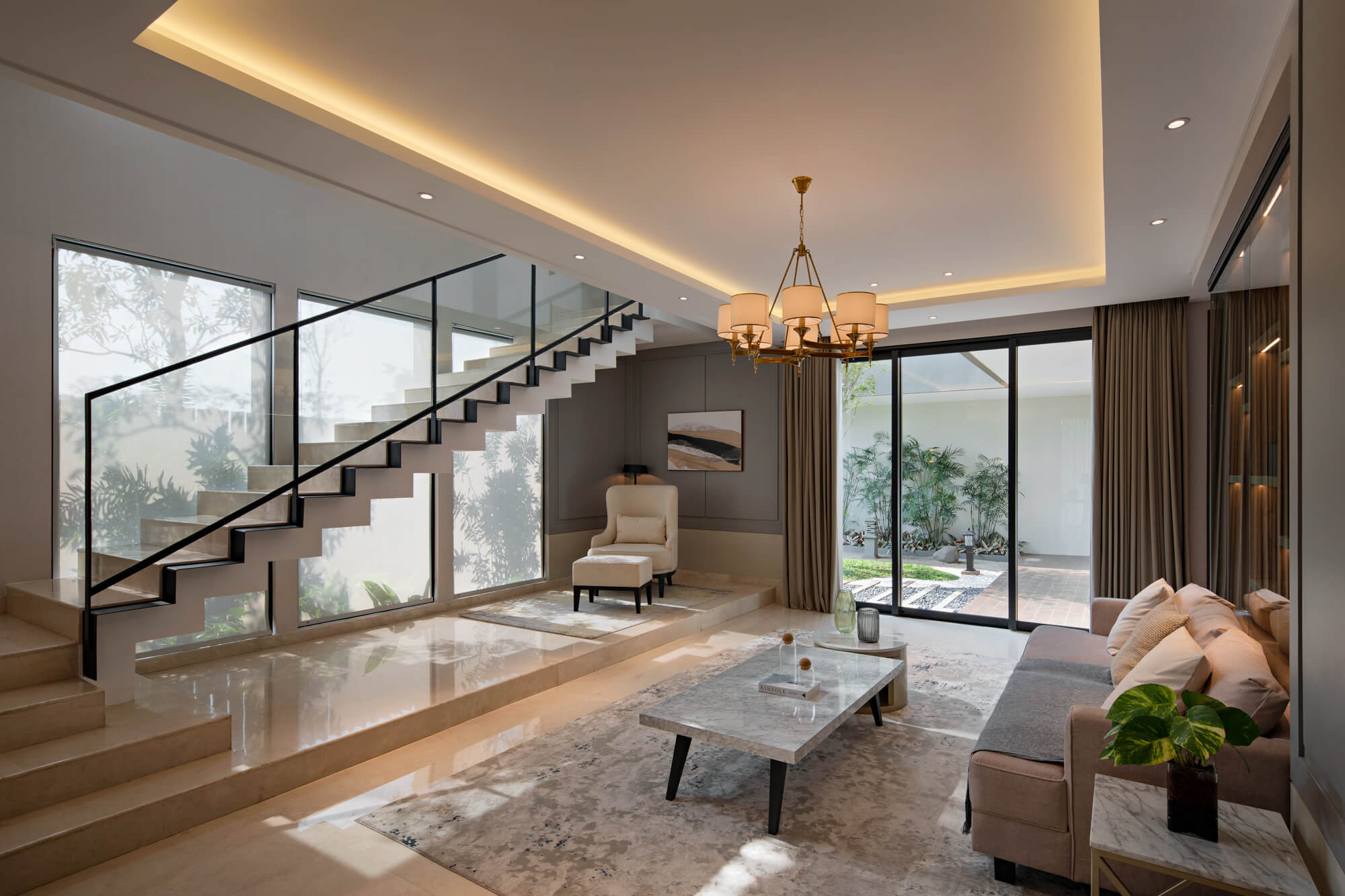Rekomendasi Desain Ruang Tamu di Teras Rumah Tipe 36