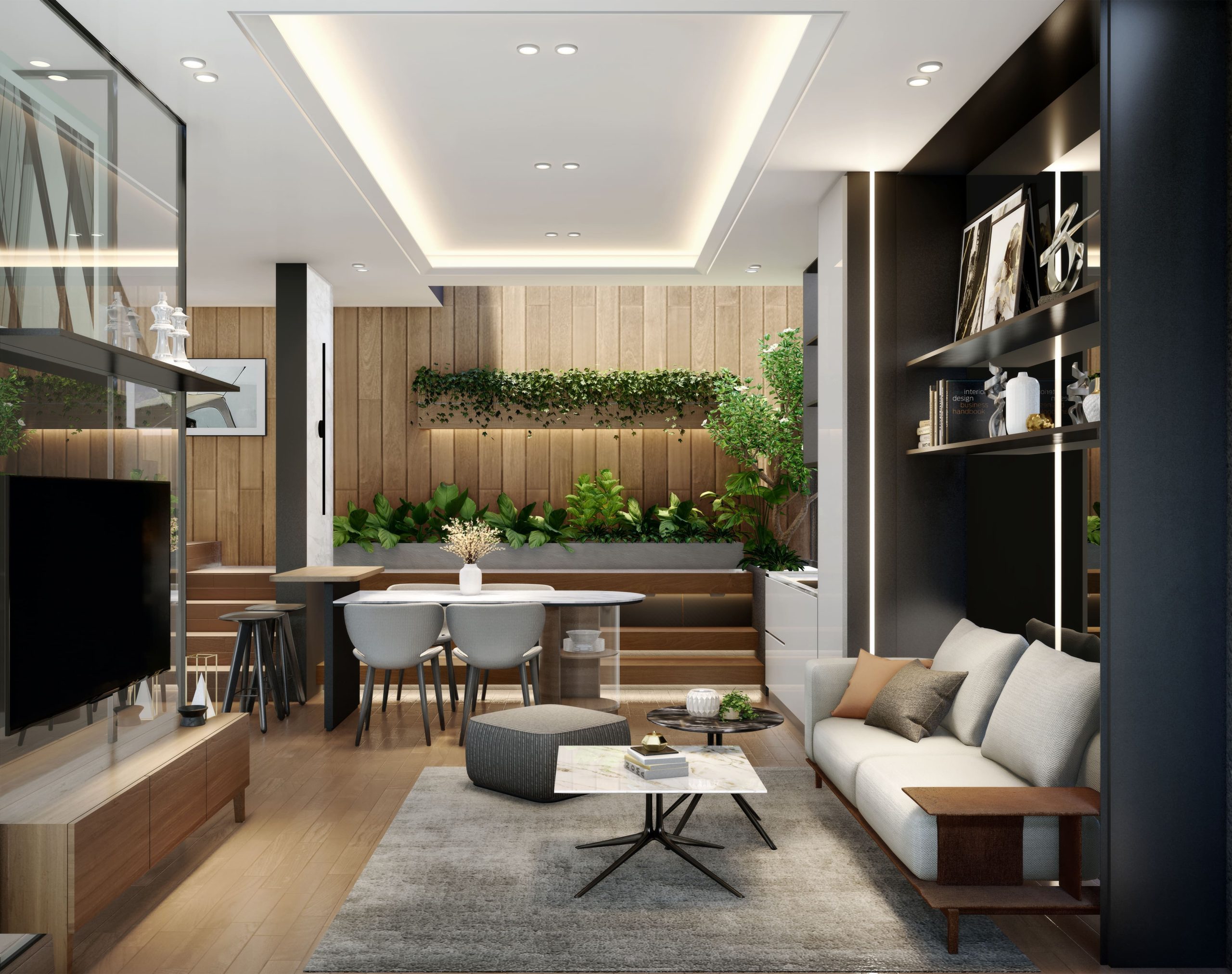 Ciptakan Rumah Mewah dengan Plafon Ruang Tamu yang Elegan